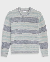 Mode of One Men's Relaxed-Fit Stripe Crewneck Sweater, Created for Macy's