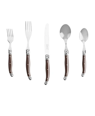 French Home Laguiole 20-Piece Flatware Set, Service for 4