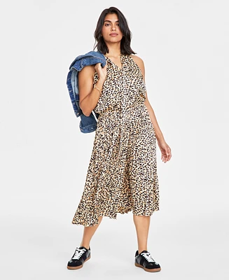 On 34th Women's Halter-Neck Midi Dress, Created for Macy's