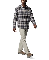 Columbia Men's Cornell Woods Flannel Long Sleeve Shirt