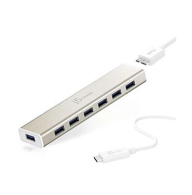 j5create JCH377 Usb Type-c 3.0 7-Port Hub