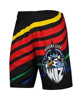Mitchell & Ness Men's Black Sporting Kansas City Swingman Shorts