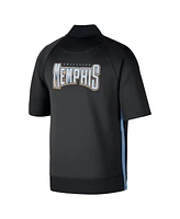 Nike Men's Black Memphis Grizzlies 2022/23 City Edition Showtime Raglan Short Sleeve Full-Snap Jacket