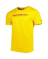 New Era Men's Yellow Washington Commanders League Tonal T-Shirt