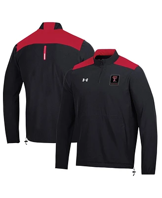 Under Armour Men's Black Texas Tech Red Raiders 2023 Motivate Half-Zip Top