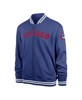 '47 Brand Men's Royal Chicago Cubs Wax Pack Pro Camden Full-Zip Track Jacket