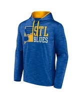 Fanatics Men's Blue St. Louis Blues Never Quit Pullover Hoodie