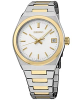 Seiko Women's Essentials Two-Tone Stainless Steel Bracelet Watch 34mm