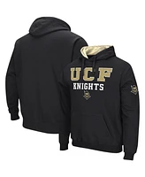 Colosseum Men's Black Ucf Knights Sunrise Pullover Hoodie