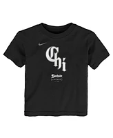 Nike Toddler Black Chicago White Sox City Connect Large Logo T-Shirt