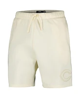 Pro Standard Men's Cream Cincinnati Reds Neutral Fleece Shorts