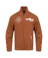 Pro Standard Men's Brown Seattle Mariners Paint The City Twill Full-Zip Jacket