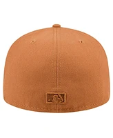 New Era Men's Brown Detroit Tigers Color Pack 59FIFTY Fitted Hat