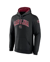 Fanatics Men's Black South Carolina Gamecocks Arch Logo Pullover Hoodie