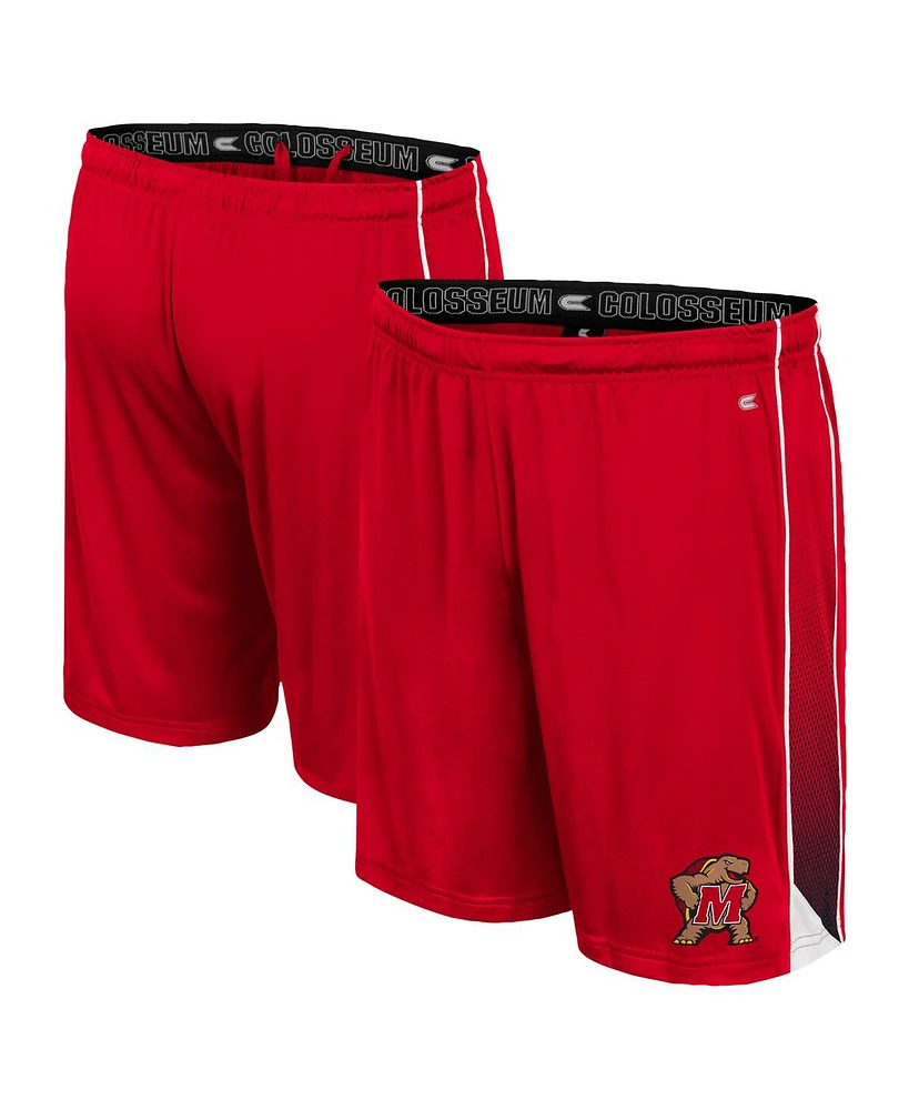 Colosseum Men's Red Maryland Terrapins Online Shorts
