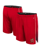Colosseum Men's Red Maryland Terrapins Online Shorts