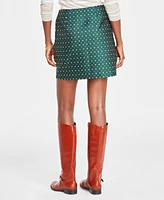 On 34th Women's Jacquard Mini Skirt, Created for Macy's