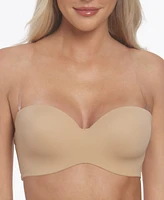 Dominique Women's Bella Seamless Hidden Wire Strapless Bra