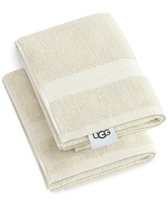 Ugg Holcomb 100% Turkish Cotton Hand Towel Set, 16" x 30"