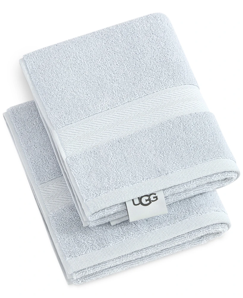 Ugg Holcomb 100% Turkish Cotton Hand Towel Set, 16" x 30"