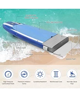 Skonyon 11 Feet Inflatable Adjustable Paddle Board with Carry Bag