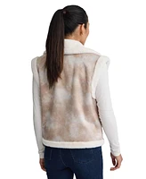 Nvlt Women's Shearling Patterned Vest