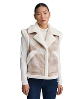 Nvlt Women's Shearling Patterned Vest