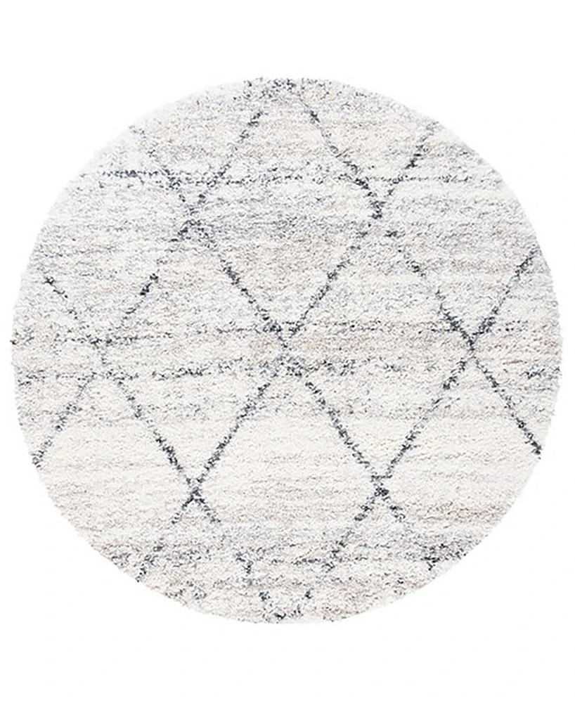 Safavieh Fontana Shag FNT886F 6'7"x6'7" Round Area Rug