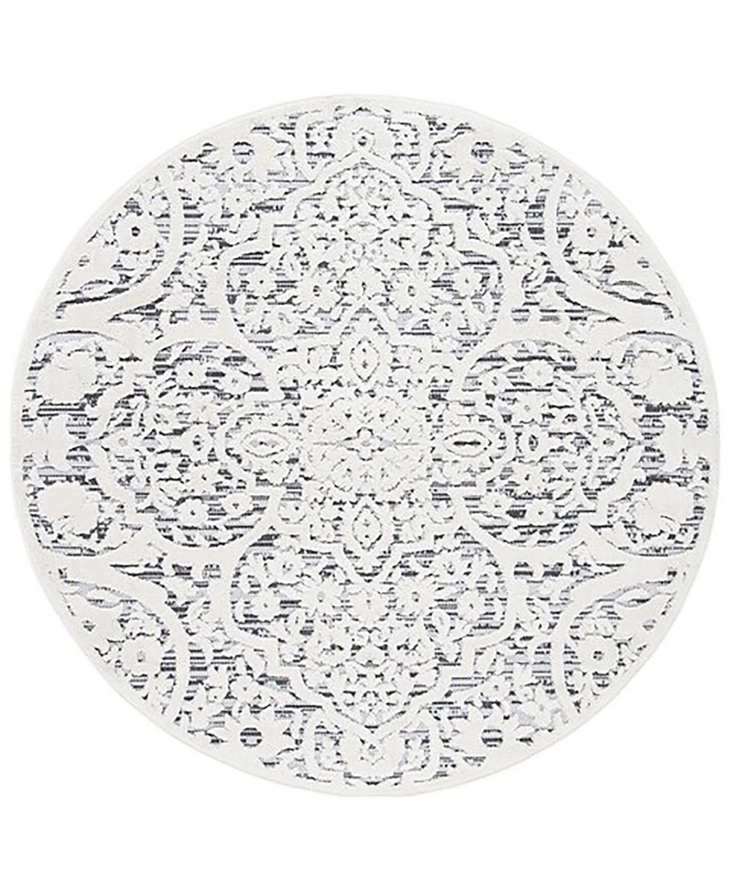 Safavieh Cabana Indoor/Outdoor CBN656A 6'7"x6'7" Round Area Rug