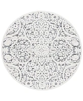 Safavieh Cabana Indoor/Outdoor CBN656A 6'7"x6'7" Round Area Rug