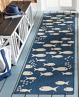 Safavieh Courtyard I CY601258 2'3"x12' Runner Area Rug