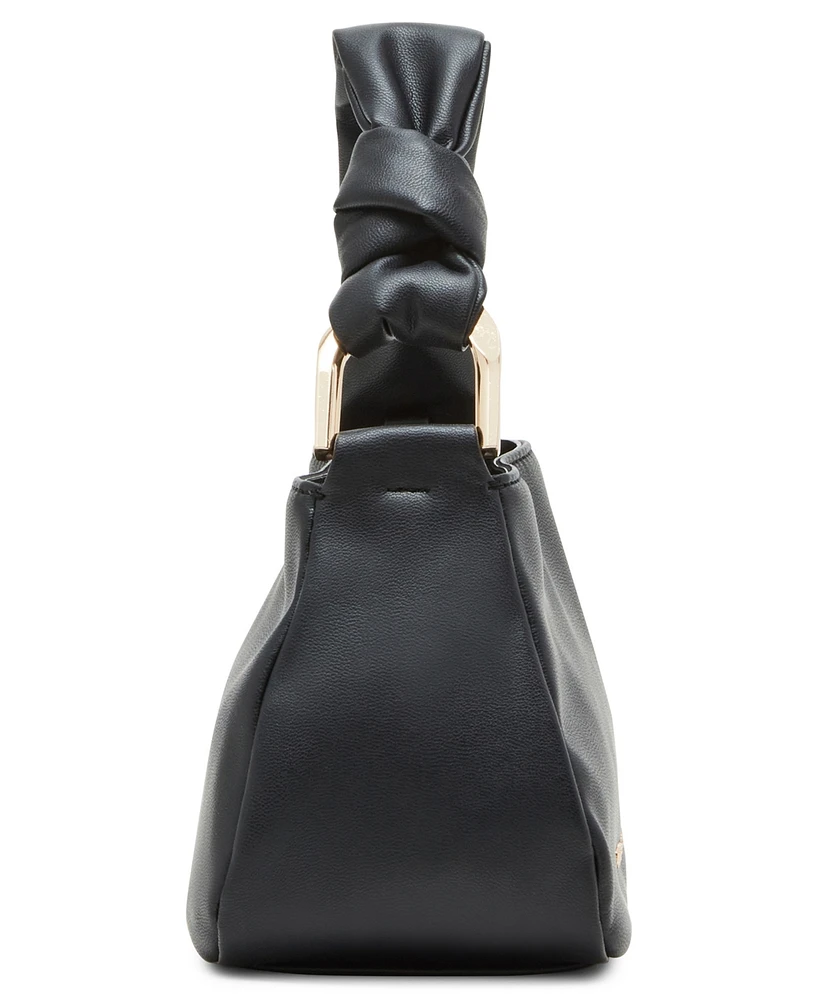 Anne Klein Women's Top Handle with Soft Knot Crossbody Bag
