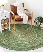 Safavieh Cape Cod 350 CAP202Y 4'x4' Round Area Rug