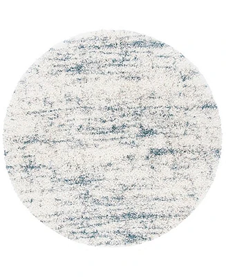 Safavieh Fontana Shag FNT873A 5'3"x5'3" Round Area Rug