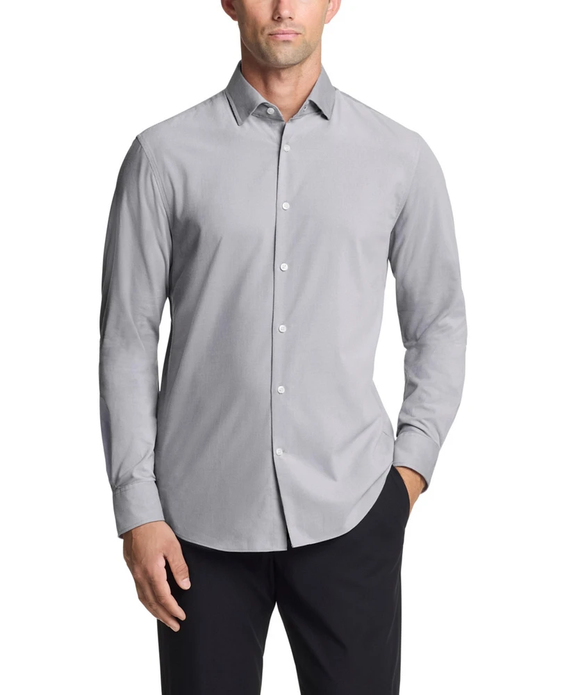 Michael Kors Men Slim Fit Corduroy Dress Shirt