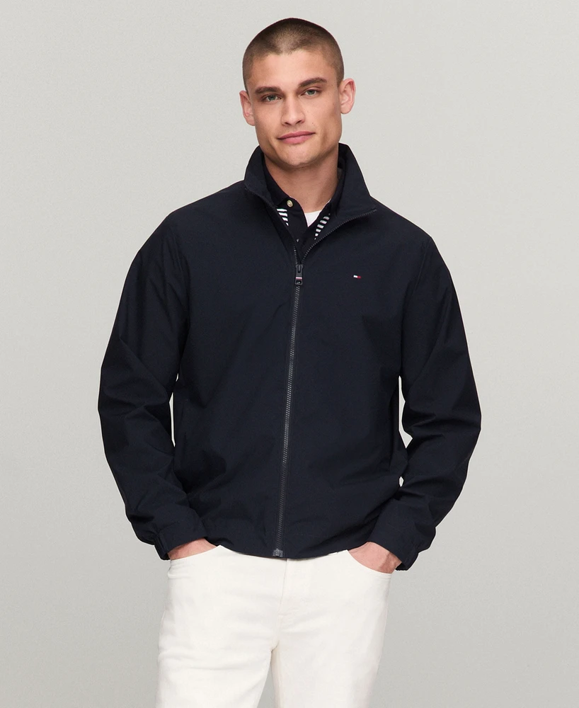 Tommy Hilfiger Men's Flag Back Water-Repellent Jacket