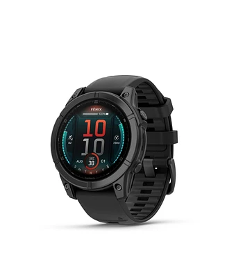 fenix E, 47mm, Outdoor & Fitness Gps Smartwatch, Slate Gray Steel/Black, Na