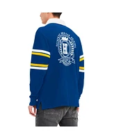 Tommy Hilfiger Men's Royal Los Angeles Rams Cory Varsity Rugby Long Sleeve T-Shirt