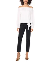 Vince Camuto Women's Off-The-Shoulder Tie-Hem Top