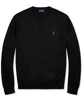 Polo Ralph Lauren Men's Washable Wool V-Neck Sweater