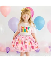 Sweet Wink Little and Big Girls Birthday Party Tutu Skirt