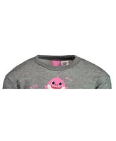 Pinkfong Baby Girls Baby Shark Fleece T-Shirt and Pants to