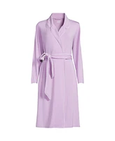 Lands' End Women's Cooling Robe with Piping