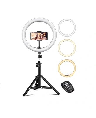 Cowin Selfie Ring Light Tripod Stand Phone Holder 10"