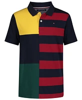 Tommy Hilfiger Big Boys Dean Pieced Polo Shirt