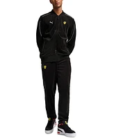 Puma Men's Scuderia Ferrari MT7+ Regular-Fit Piped Sweatpants