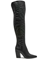 Steve Madden Women's Bramble Over-The-Knee Stretch Boots