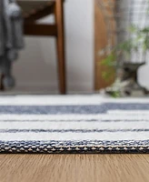 Safavieh Striped Kilim Iii STK514N 9'x12' Area Rug