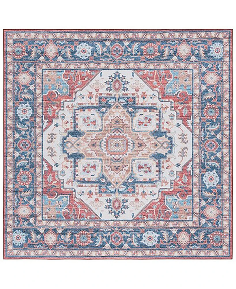 Safavieh Tucson Washable TSN913Q 6'x6' Square Area Rug