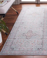 Safavieh Tucson Washable TSN913F 2'6"x8' Runner Area Rug